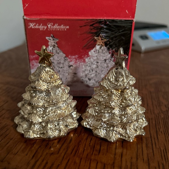 Godinger Other - Vintage 1990s Godinger Silver Christmas Tree Decor Accents